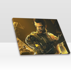 deus ex frame canvas print