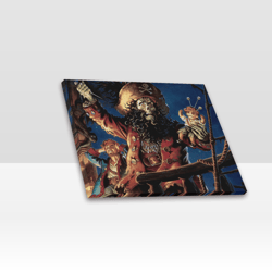 monkey island frame canvas print