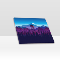 firewatch frame canvas print