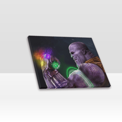 thanos frame canvas print