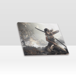 tomb raider frame canvas print