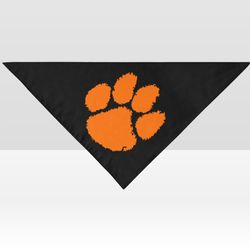 clemson tigers pet dog bandana