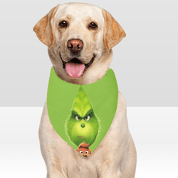 grinch pet dog bandana