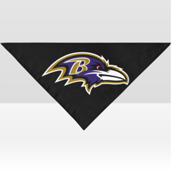 baltimore ravens pet dog bandana