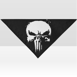 punisher pet dog bandana