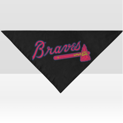 braves pet dog bandana