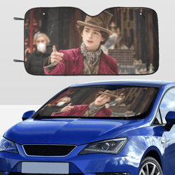 wonka car sunshade