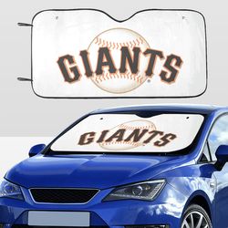 san francisco giants car sunshade