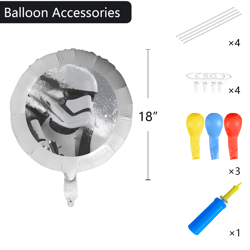 stormtrooper foil balloon