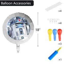 r2d2 foil balloon