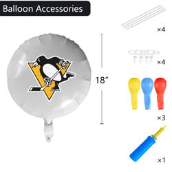 pittsburgh penguins foil balloon