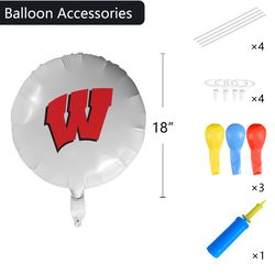 badgers foil balloon