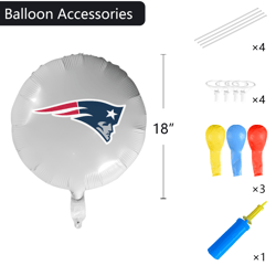 new england patriots foil balloon