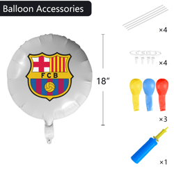 barcelona foil balloon