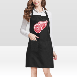 detroit red wings apron