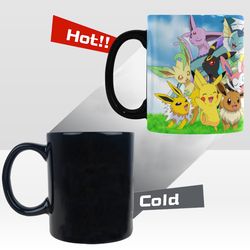 pokemon pikachu color changing mug