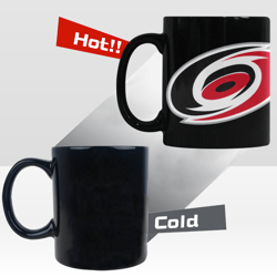 carolina hurricanes color changing mug