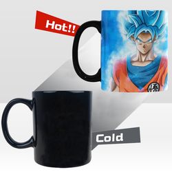 goku color changing mug