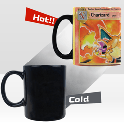 charizard card hd color changing mug