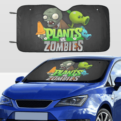 plants vs zombies car sunshade