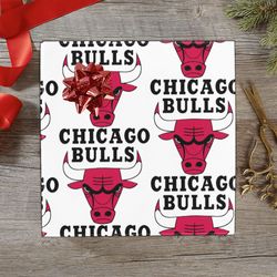 chicago bulls gift wrapping paper