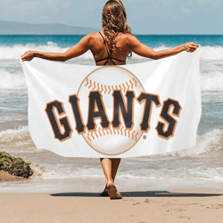 san francisco giants beach towel