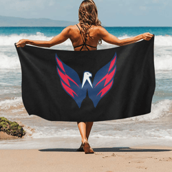 washington capitals beach towel