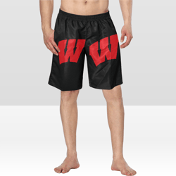 badgers swim trunks