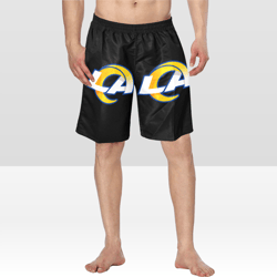 los angeles rams swim trunks