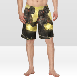 dark souls swim trunks