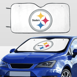 pittsburgh steelers car sunshade