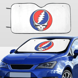 grateful dead car sunshade