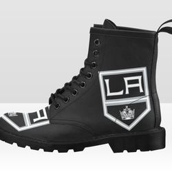 los angeles kings vegan leather boots