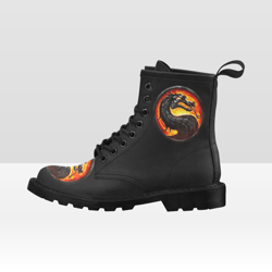 mortal kombat vegan leather boots