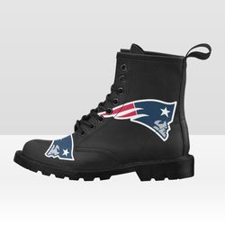 new england patriots vegan leather boots