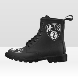 brooklyn nets vegan leather boots