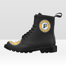 indiana pacers vegan leather boots