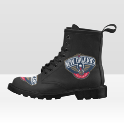 new orleans pelicans vegan leather boots