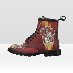 gryffindor vegan leather boots