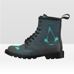 assassins creed valhalla vegan leather boots