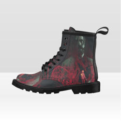 alan wake vegan leather boots