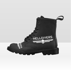 helldivers game vegan leather boots