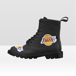 los angeles lakers vegan leather boots