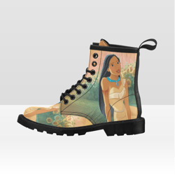 pocahontas vegan leather boots