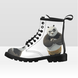 kung fu panda vegan leather boots