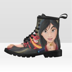 mulan vegan leather boots