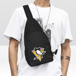 pittsburgh penguins chest bag