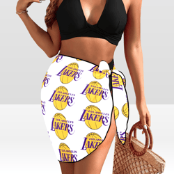 Los Angeles Lakers Beach Sarong Wrap