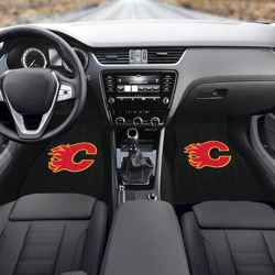 calgary flames front car floor mats set of 2