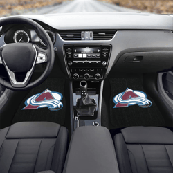 colorado avalanche front car floor mats set of 2